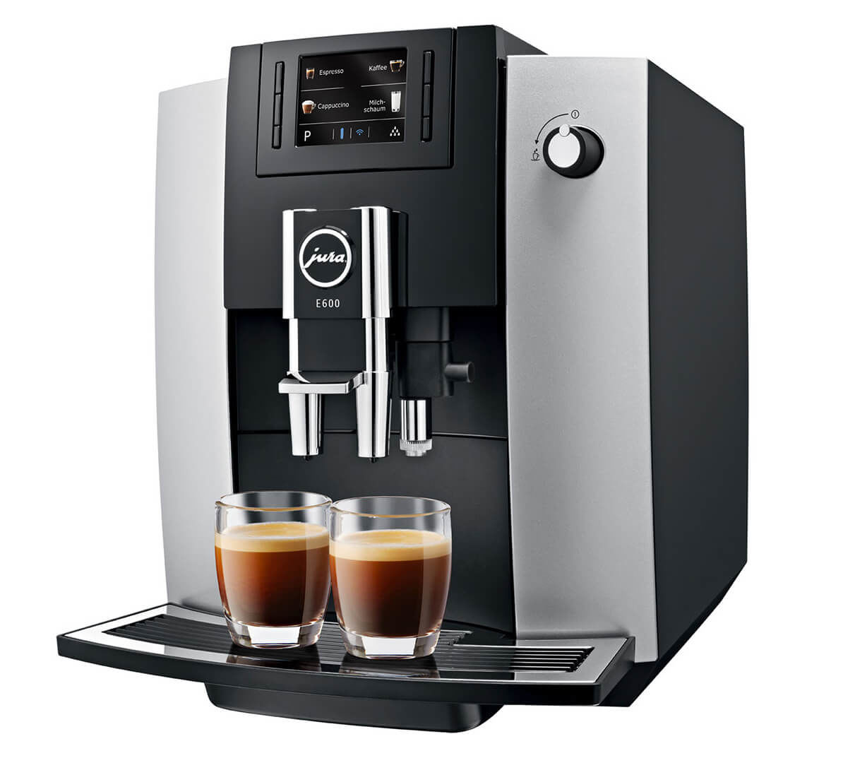 Jura E600 Platinum Fully Automatic Coffee Machine