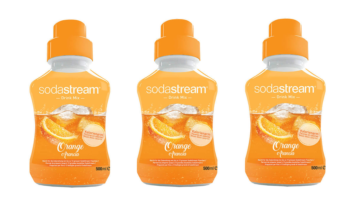 Image of Sodastream Soda-Mix Orange 3x500ml bei nettoshop.ch