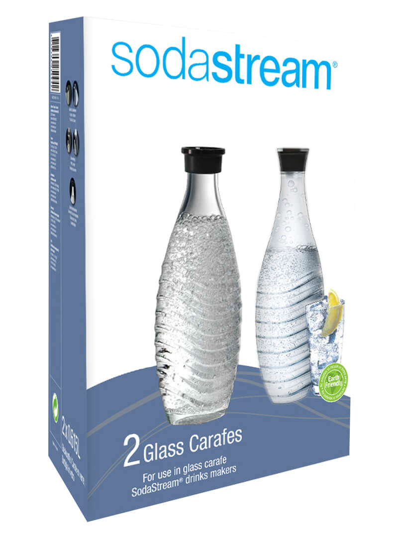 Image of Sodastream Duopack Glaskaraffe 615ml Drehverschluss bei nettoshop.ch