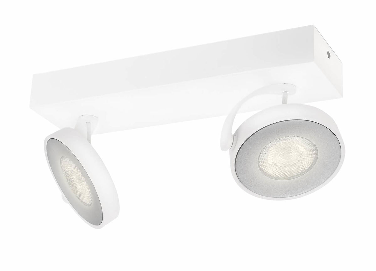 Image of Philips myLiving LED Clockwork 2flg. Spot (4,5W) bei nettoshop.ch