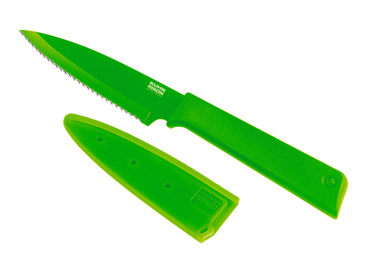 Image of Kuhn Rikon COLORI®+ Rüstmesser gezackt Küchenutensilie bei nettoshop.ch