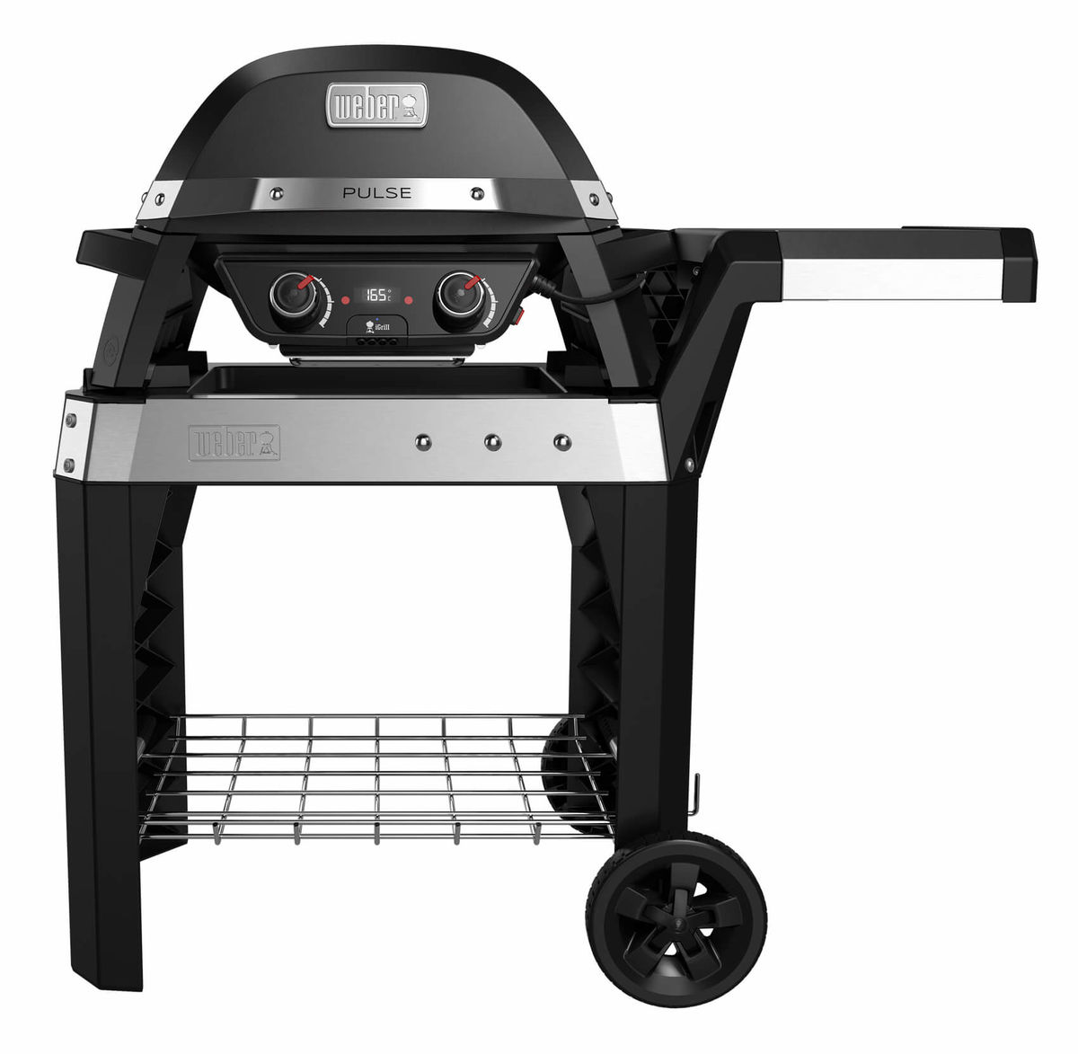 Image of Weber PULSE 2000 Black Grill mit Rollwagen bei nettoshop.ch