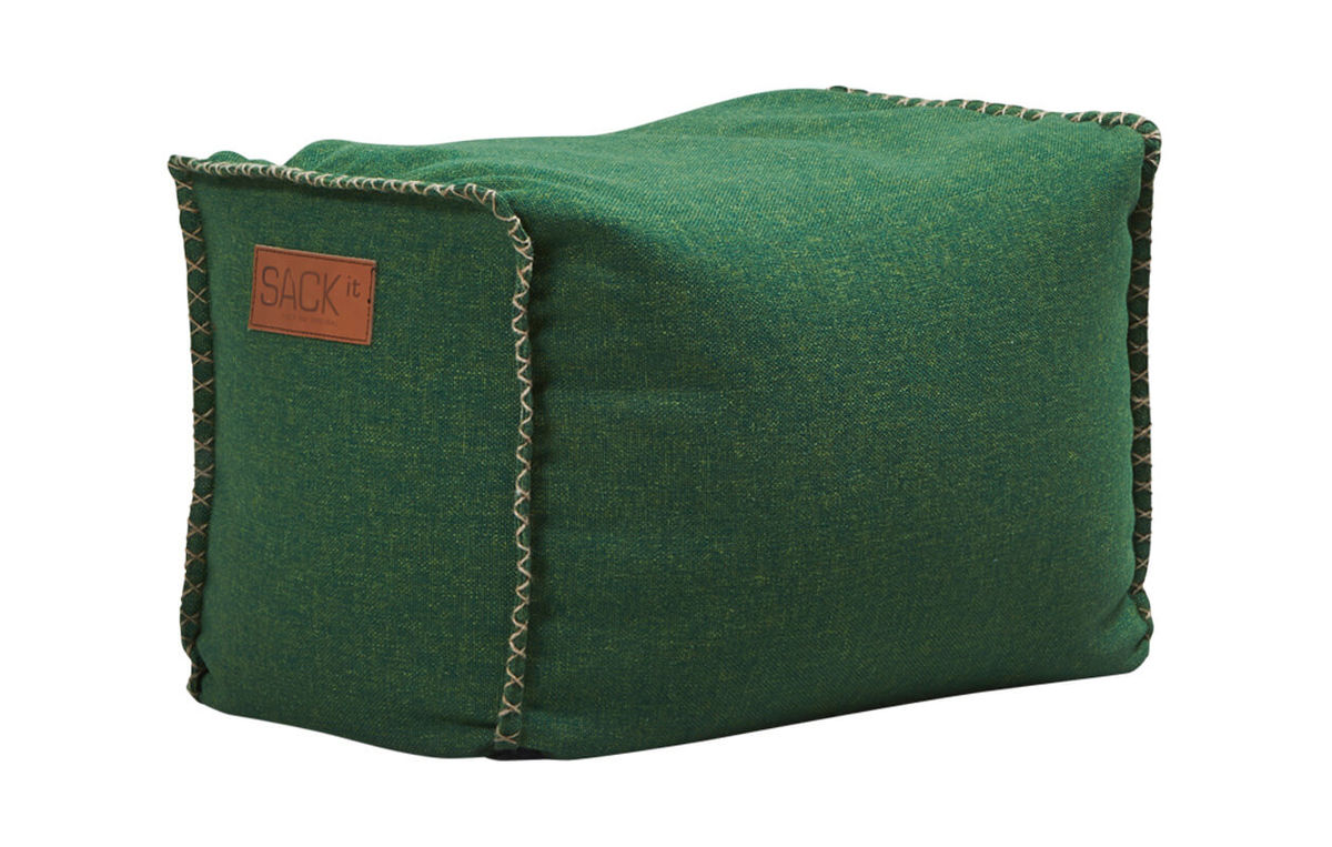 Image of Sackit RETROit Hocker Square Puff Sitzsack grün bei nettoshop.ch