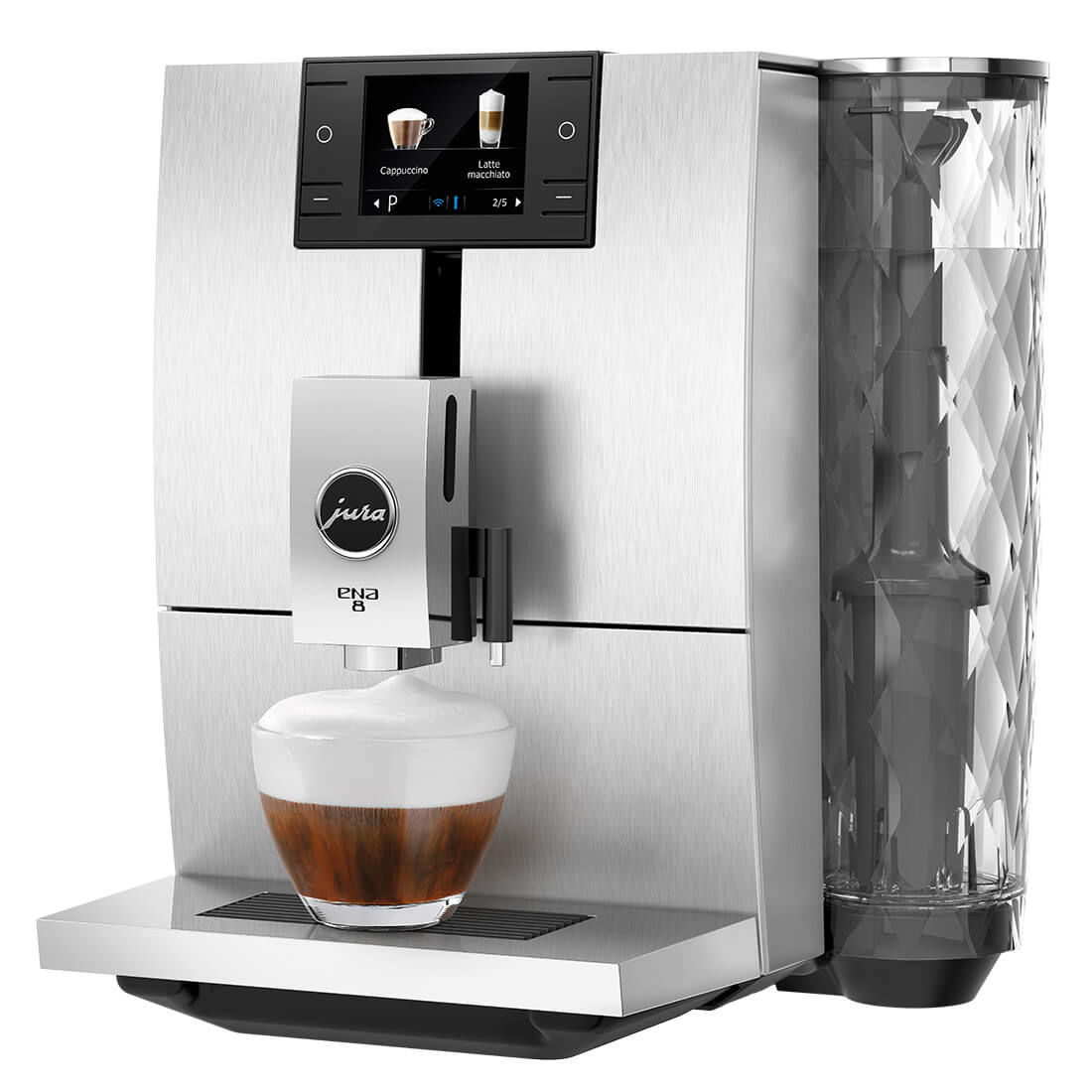 Image of JURA ENA 8 Massive Aluminium (SA) Kaffeemaschine Vollautomat bei nettoshop.ch