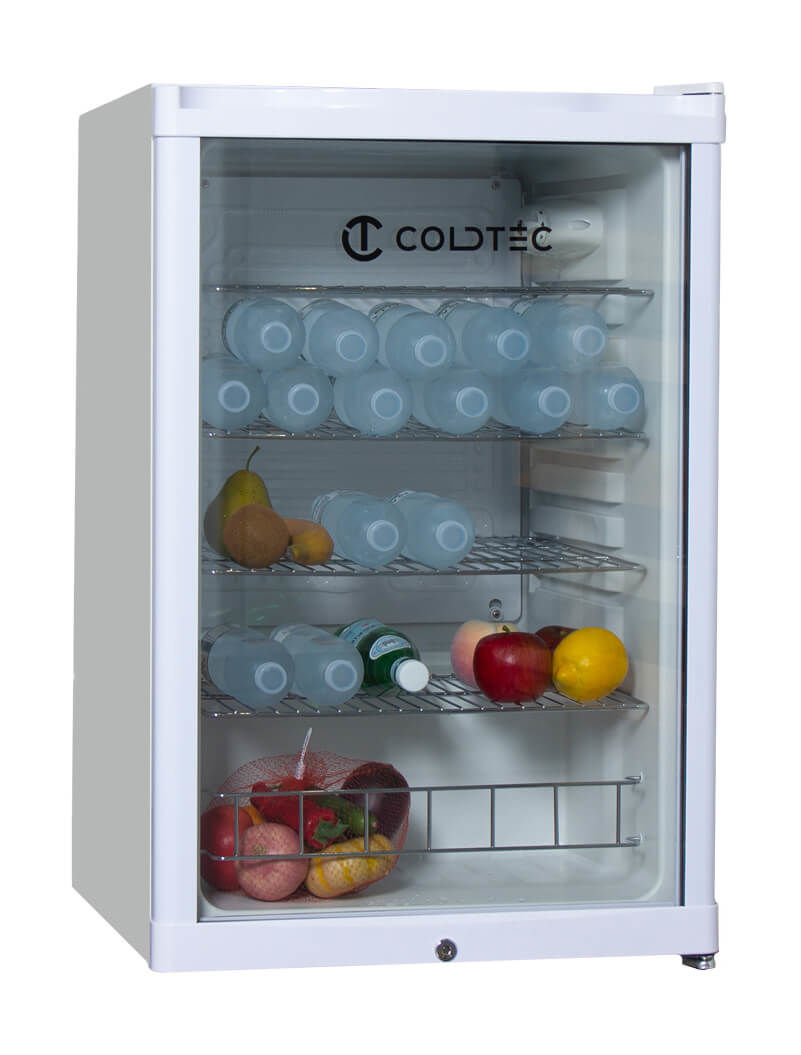 Image of Coldtec by Kibernetik Getränkekühlschrank 130L Weiss rechts bei nettoshop.ch