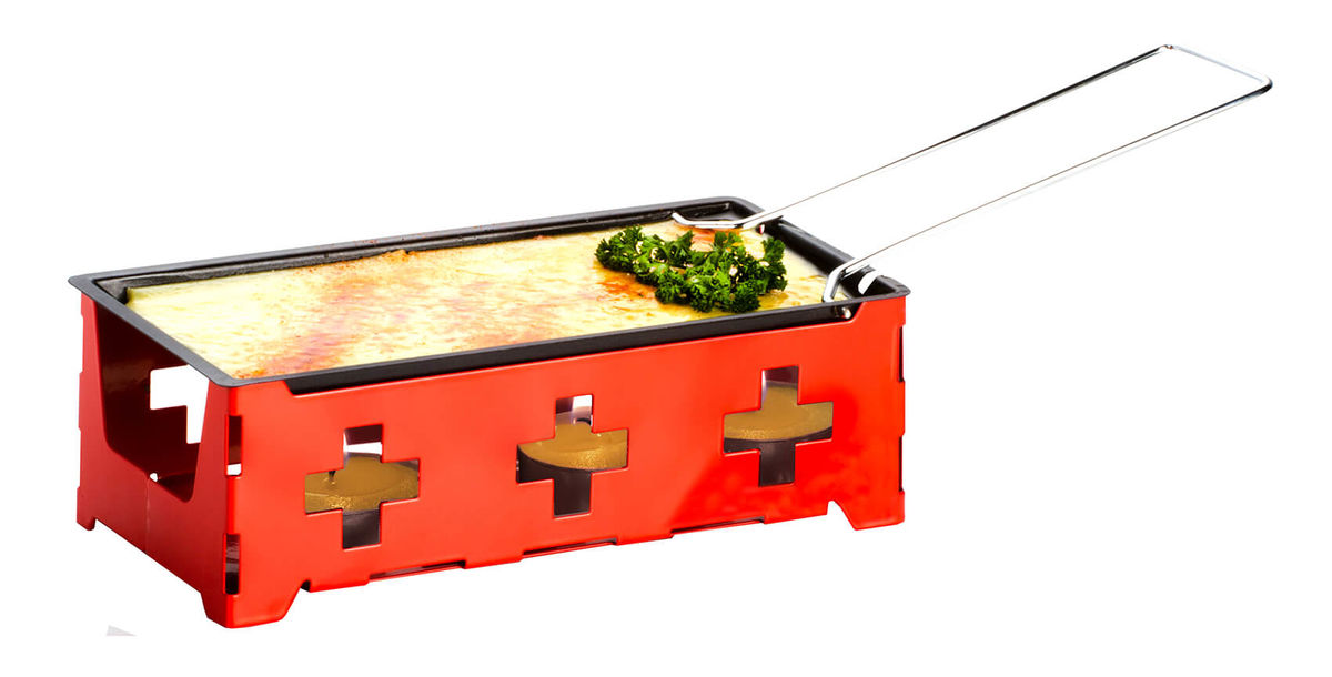 Image of Nouvel CH-Kreuz Raclette H'eat Cheese! @home rot bei nettoshop.ch