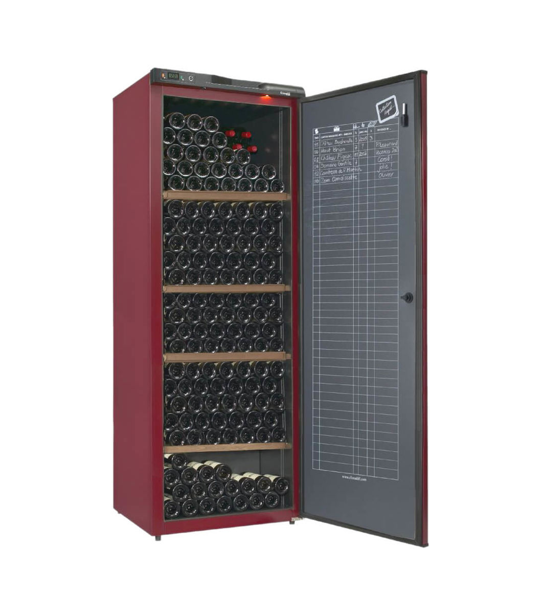 Image of Climadiff Weinschrank CV295 Burgundy rechts bei nettoshop.ch