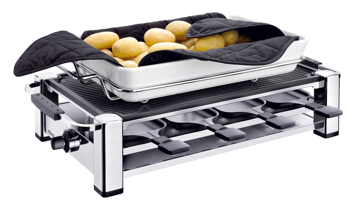 Image of KOENIG Raclette-Grill inkl. Kartoffelwärmer bei nettoshop.ch