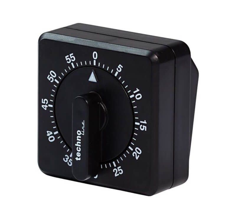 Image of Technoline KZW ANALOG Küchentimer schwarz bei nettoshop.ch