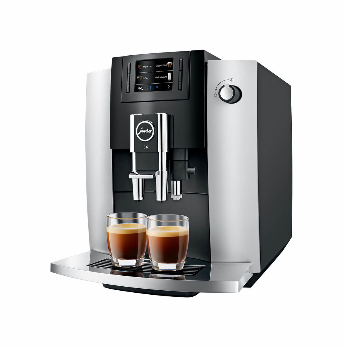 Image of JURA E6 Platin (SB) Kaffeemaschine Vollautomat bei nettoshop.ch