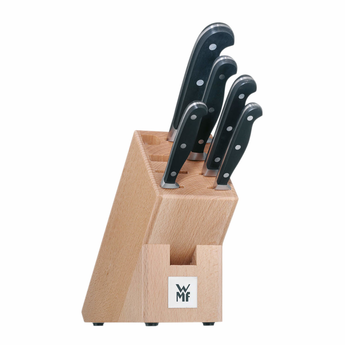 Image of WMF Spitzenklasse Plus Messerblock 6-teilig buche bei nettoshop.ch