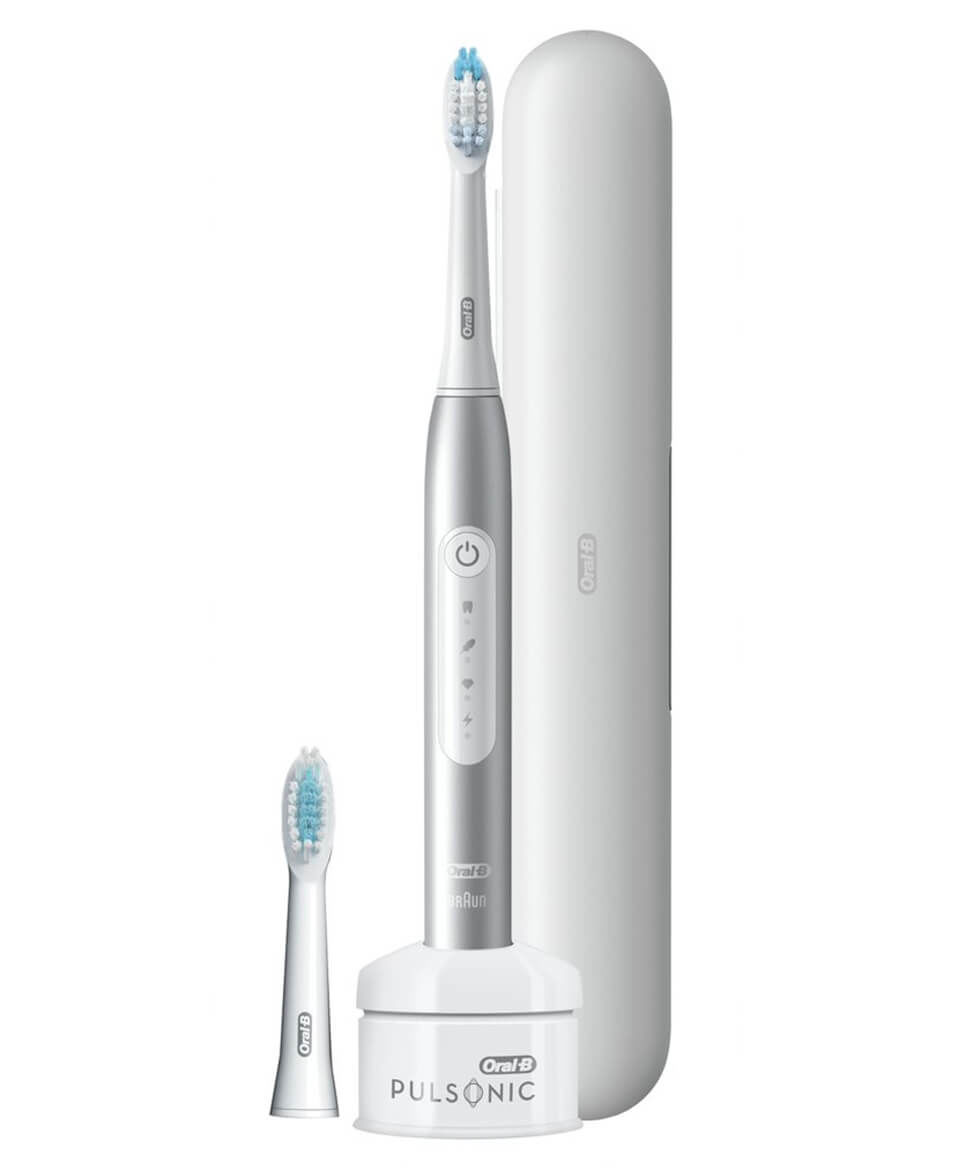 Image of Oral-B Pulsonic Slim Luxe 4500 Zahnbürste Platinum bei nettoshop.ch