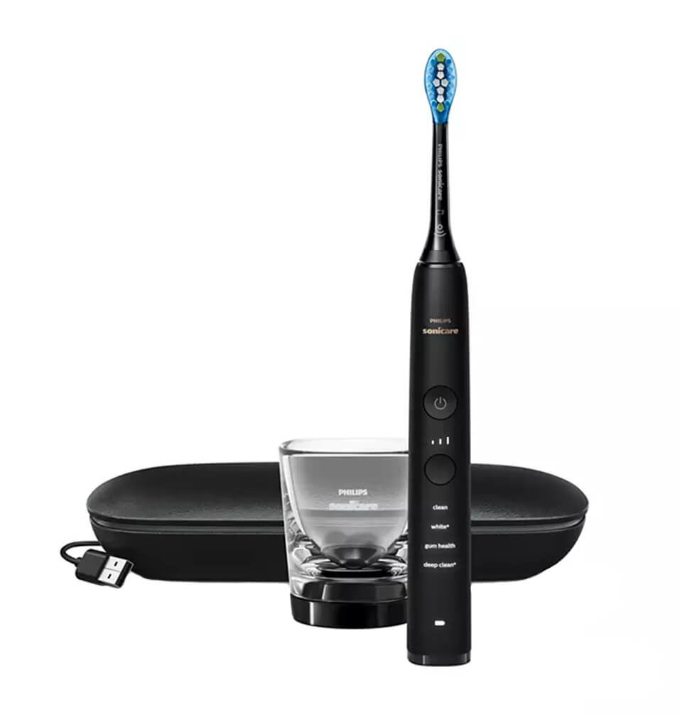 Image of Philips Sonicare DiamondClean 9000 black HX9911/09 Zahnbürste bei nettoshop.ch