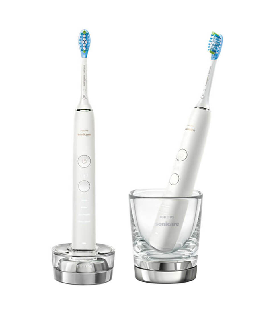 Image of Philips Sonicare Diamondclean HX9914/55 Zahnbürste Doppelpack weiss bei nettoshop.ch