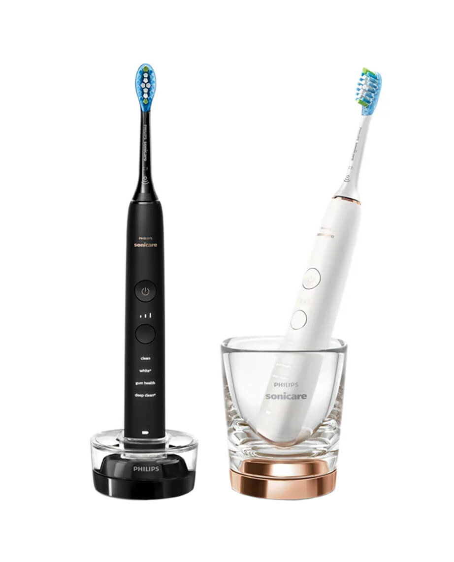 Image of Philips Sonicare Diamondclean HX9914/57 Zahnbürste schwarz/roségold bei nettoshop.ch