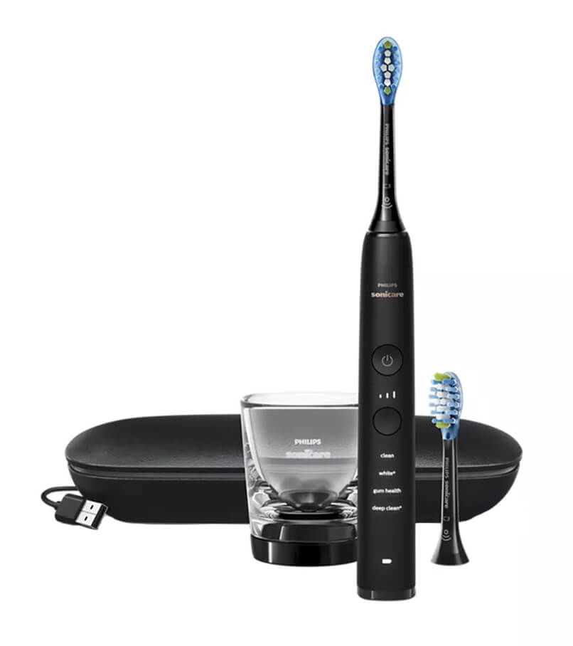 Image of Philips Sonicare DiamondClean9000 HX9913/18 Zahnbürste schwarz bei nettoshop.ch