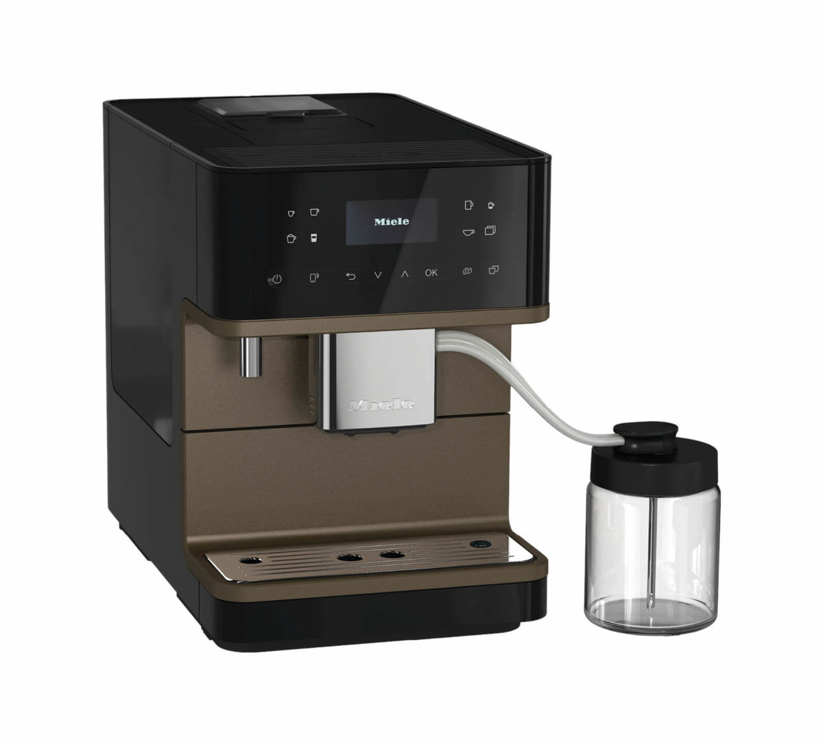 Image of Miele CM 6360 Kaffeemaschine Vollautomat Bronze Pearlfinish bei nettoshop.ch