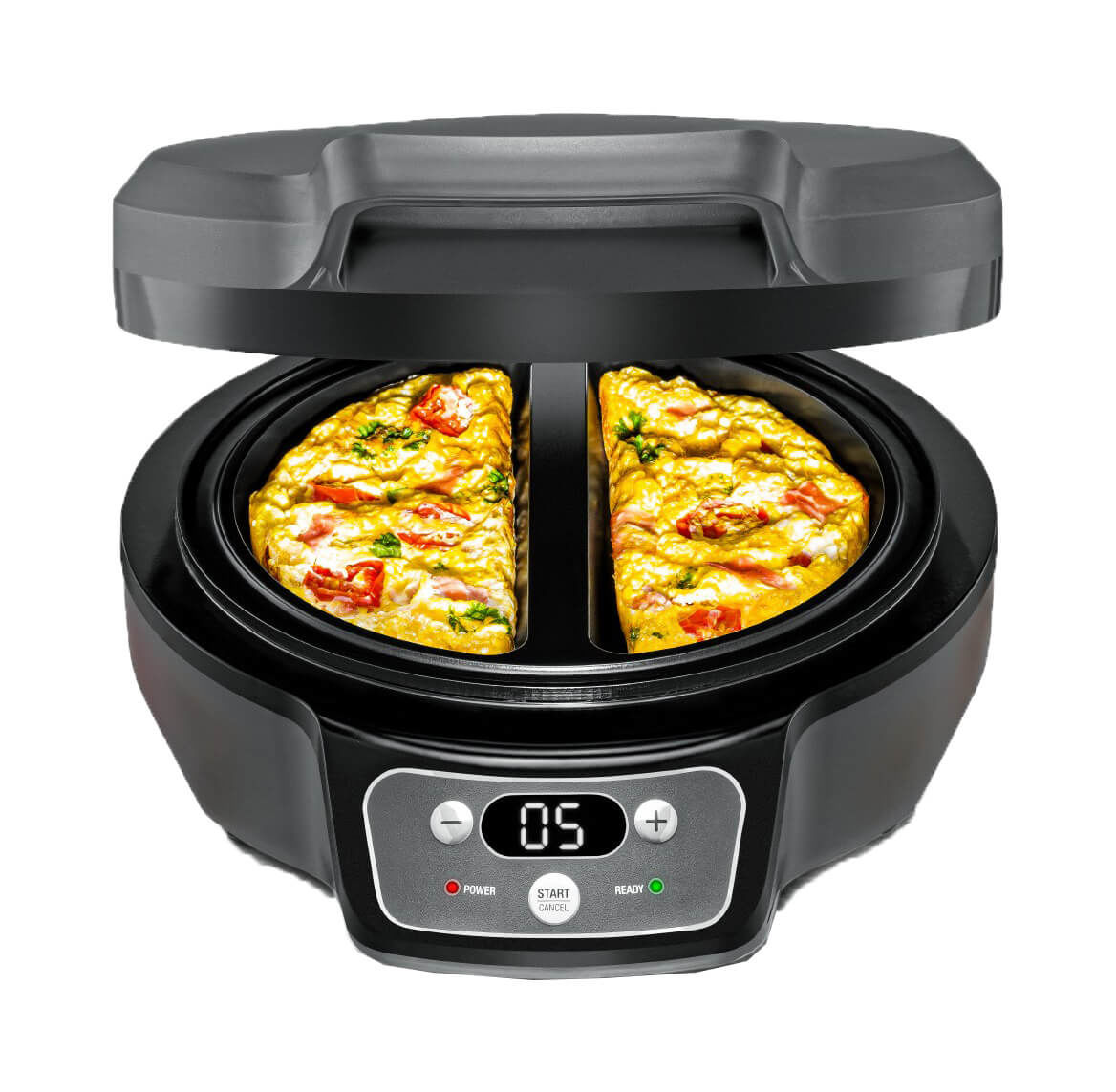 Image of Rommelsbacher Chef Oskar OM 950 Waffeleisen schwarz bei nettoshop.ch