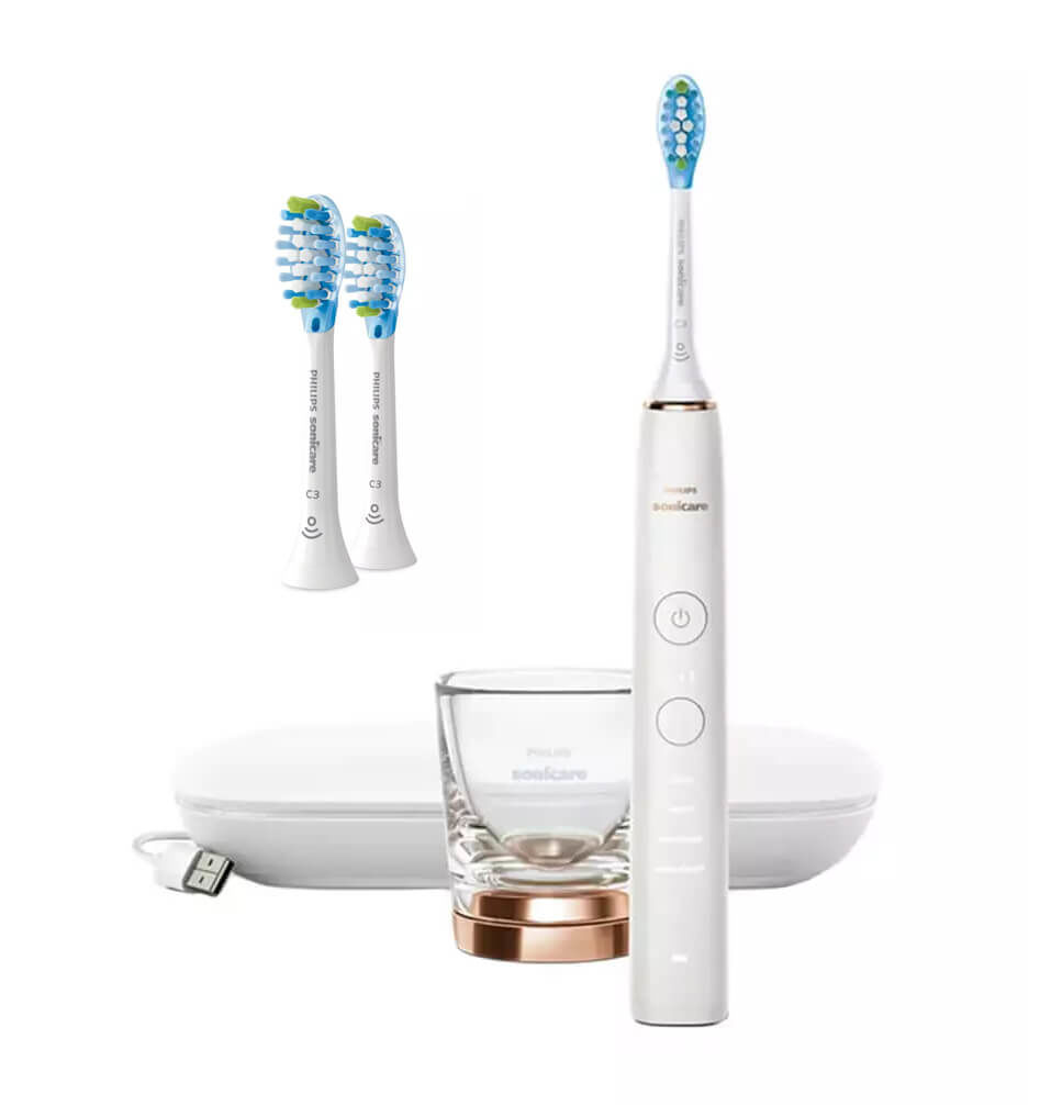 Image of Philips Sonicare DiamondClean HX9911/94 Zahnbürste + 2 Ersatzbürsten bei nettoshop.ch