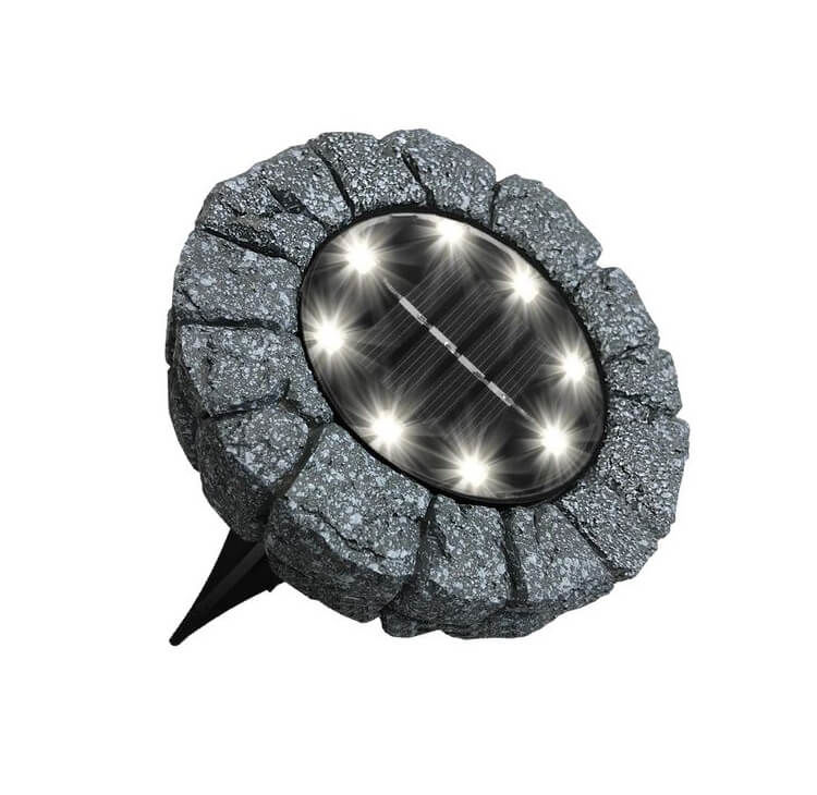 Image of Mediashop Disk Lights Stone Solarleuchten bei nettoshop.ch