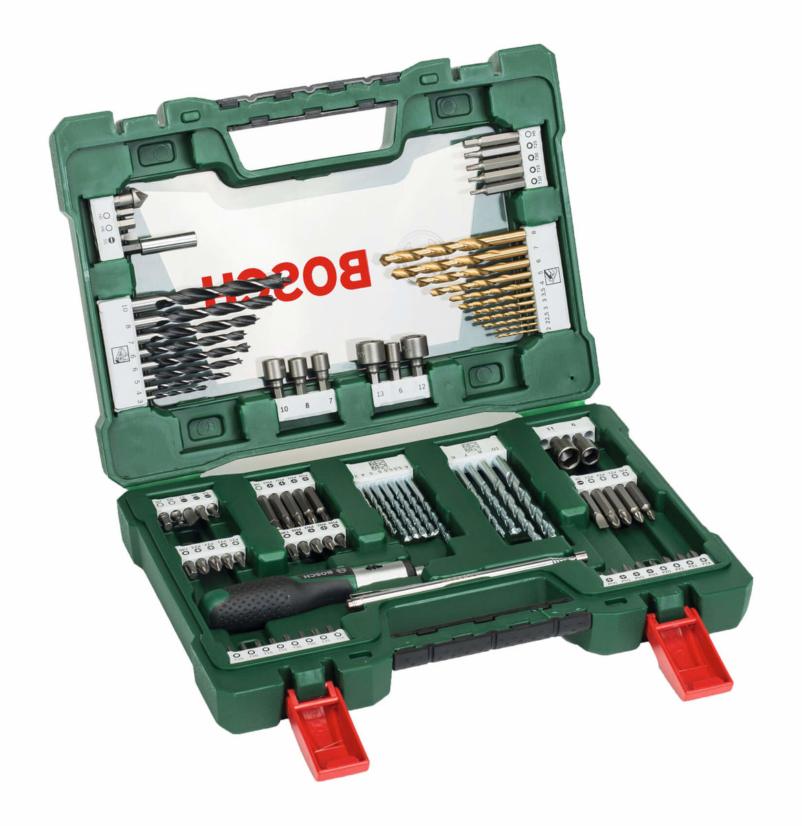 Image of Bosch 91-piece V-Line TiN Drill bit and screwdriver bit set bei nettoshop.ch