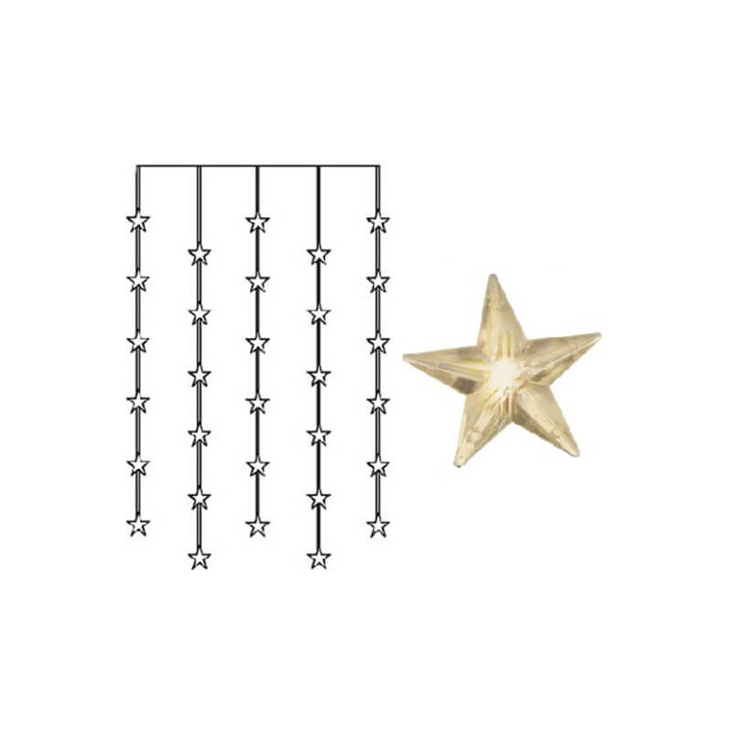 Image of Star Trading Sternenlichtervorhang 90cm bei nettoshop.ch