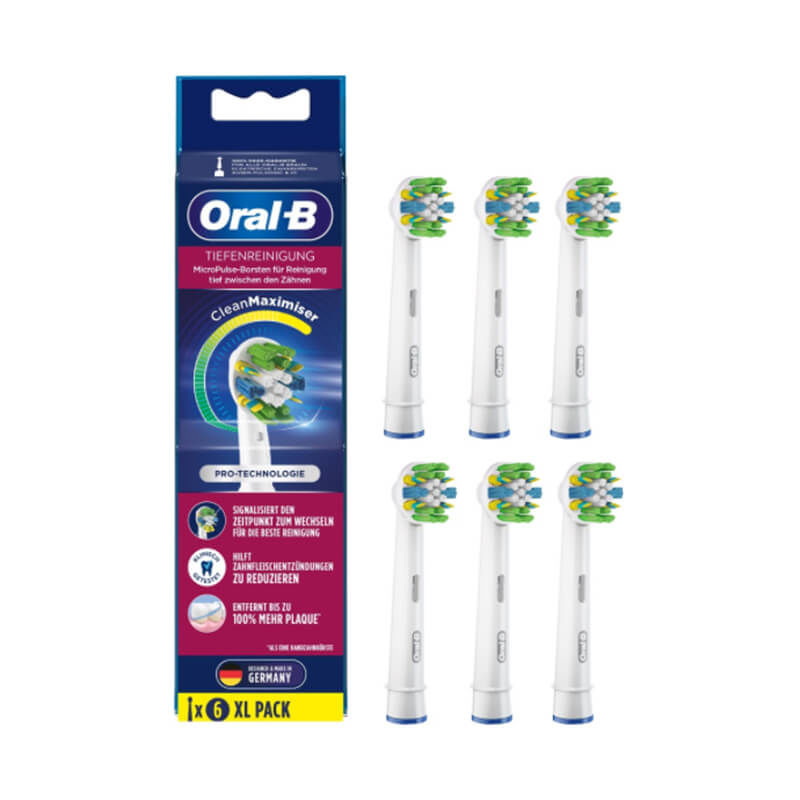 Image of Oral-B Tiefenreinigung CleanMaximizer 6er Bürstenkopf bei nettoshop.ch