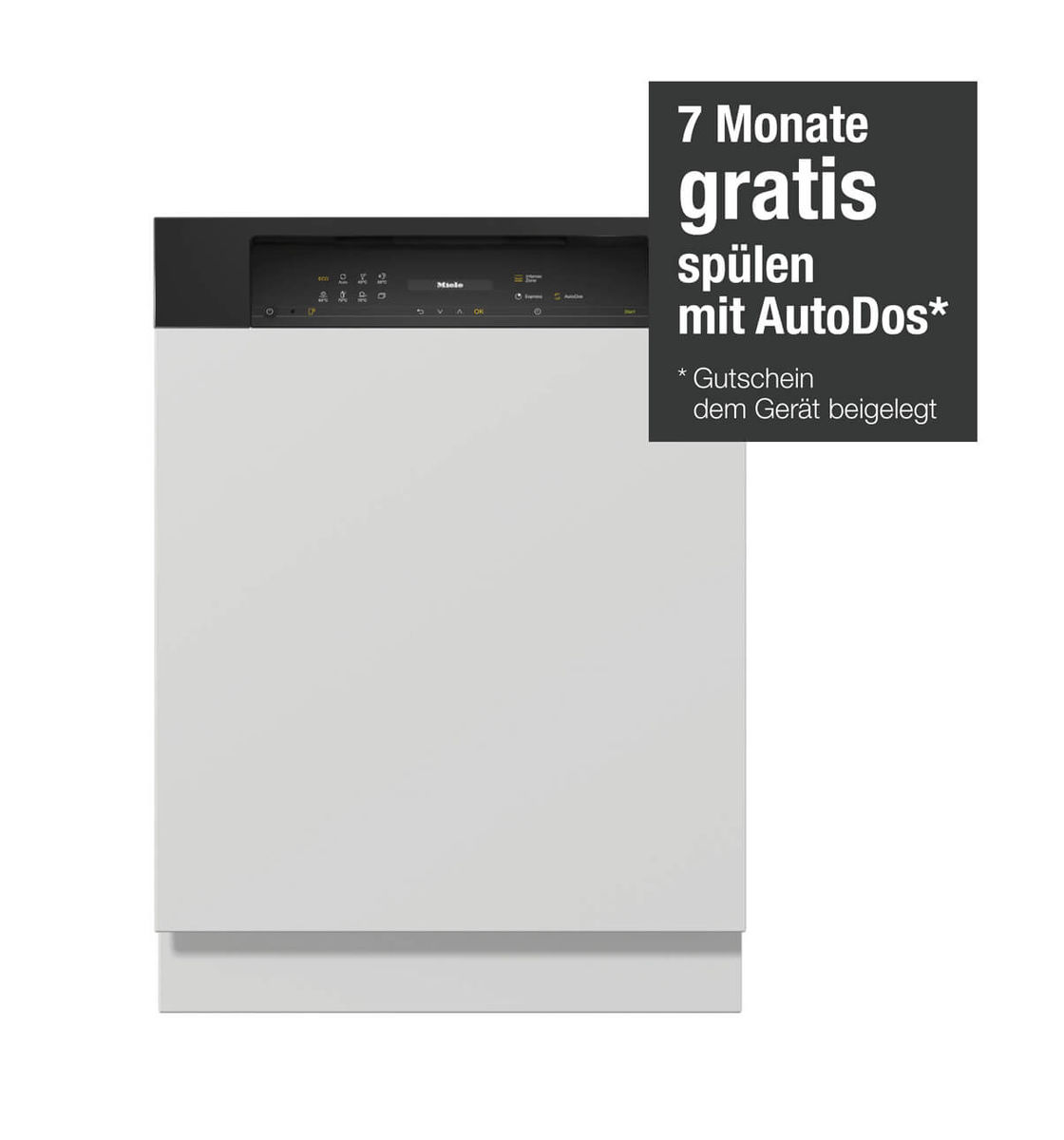 Image of Miele G 17610-60 SCi SW AutoDos CH Geschirrspüler bei nettoshop.ch