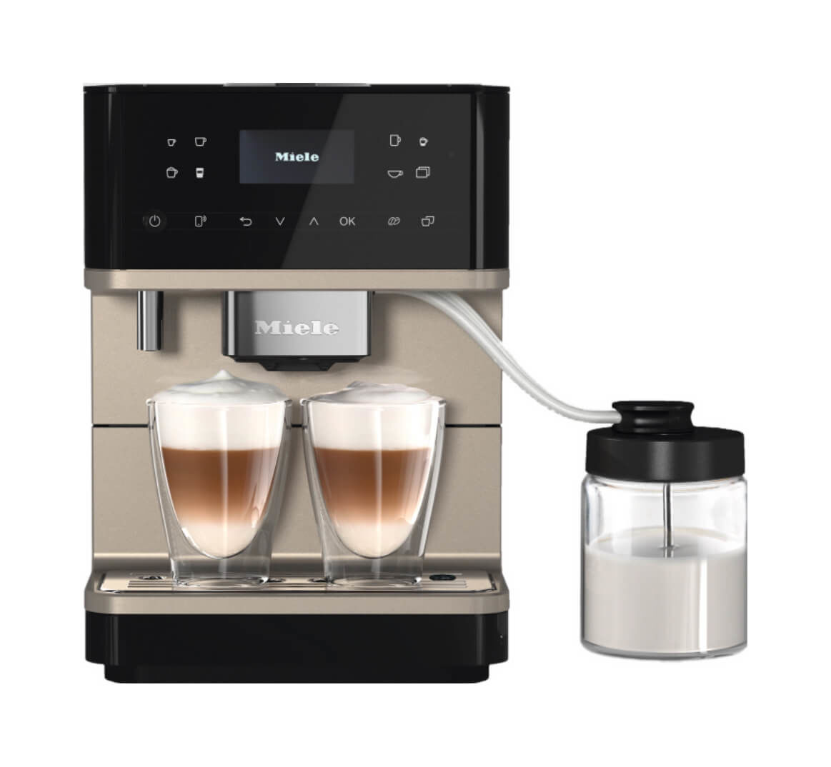 Image of Miele CM 6360 MilkPerfection Kaffeemaschine Obisdianschwarz bei nettoshop.ch