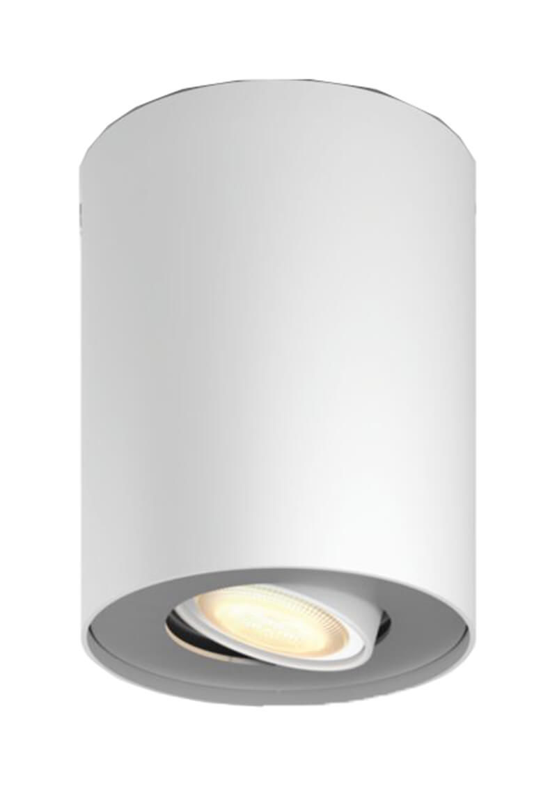 Image of Philips Hue White Amb. Pillar Spot 1 flg. weiss + Dimmschalter bei nettoshop.ch