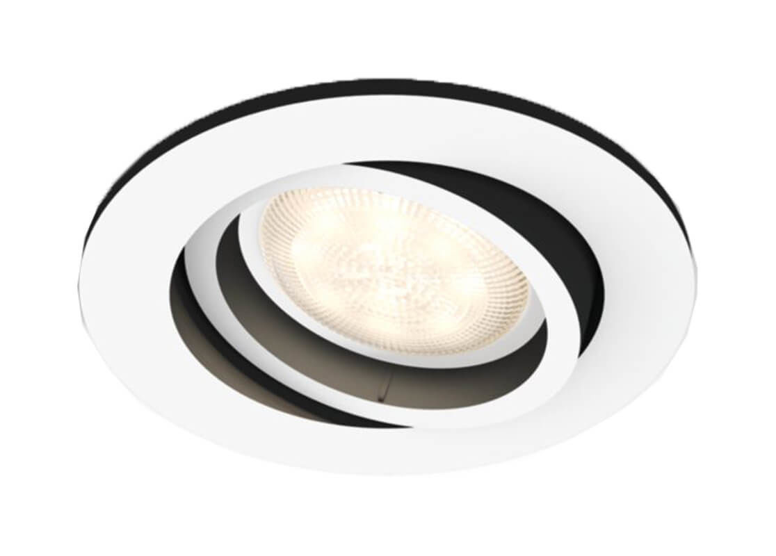 Image of Philips Hue Einbauspot rund weiss 250lm Erwt. bei nettoshop.ch