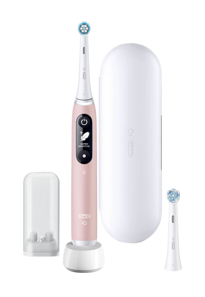 Image of Oral-B iO 6 + Sensitive Zahnbürste pink bei nettoshop.ch