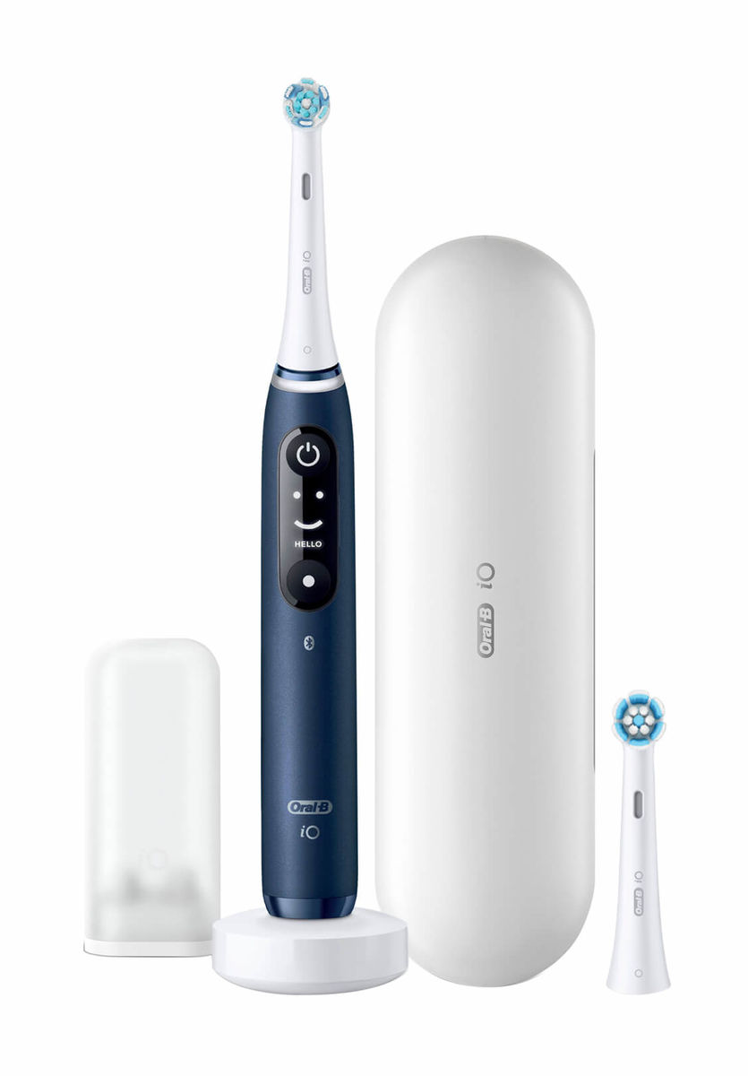 Image of Oral-B iO 7 + Sensitive Zahnbürste blau bei nettoshop.ch