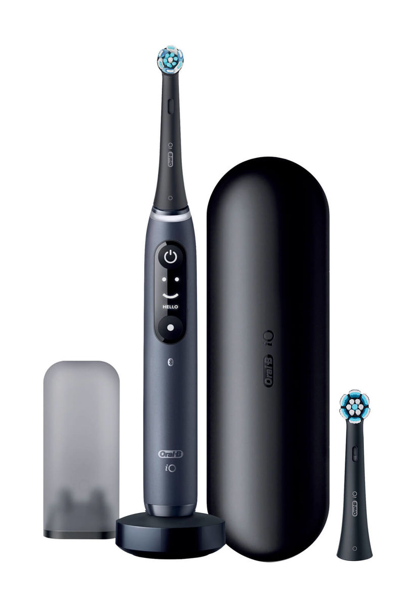 Image of Oral-B iO 7 + Sensitive Zahnbürste schwarz bei nettoshop.ch