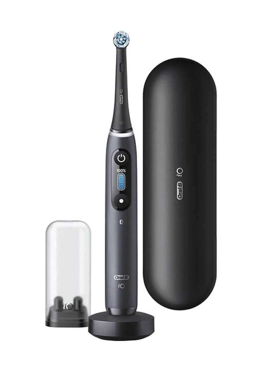 Image of Oral-B iO 8 + Sensitive Zahnbürste schwarz bei nettoshop.ch