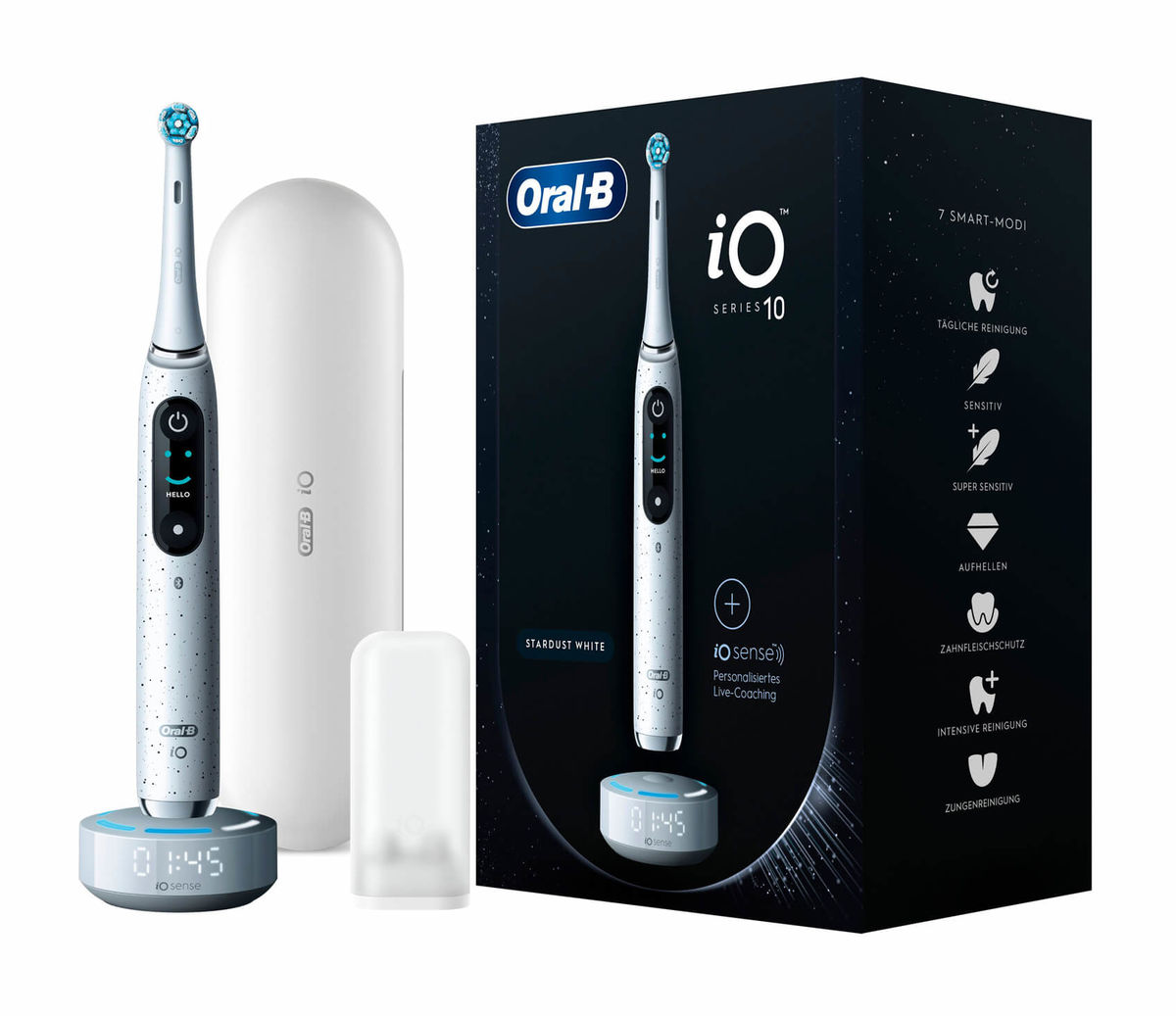 Image of Oral-B iO 10 Zahnbürste weiss bei nettoshop.ch