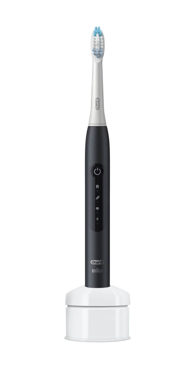 Image of Oral-B Pulsonic Slim Luxe 4000 Zahnbürste schwarz matt bei nettoshop.ch