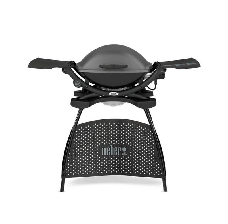 Rimpels pit Fonetiek Buy Weber Q 2400 Stand Dark grey barbecue