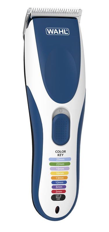 wahl color pro cordless rechargeable hair clipper trimmer model 9649