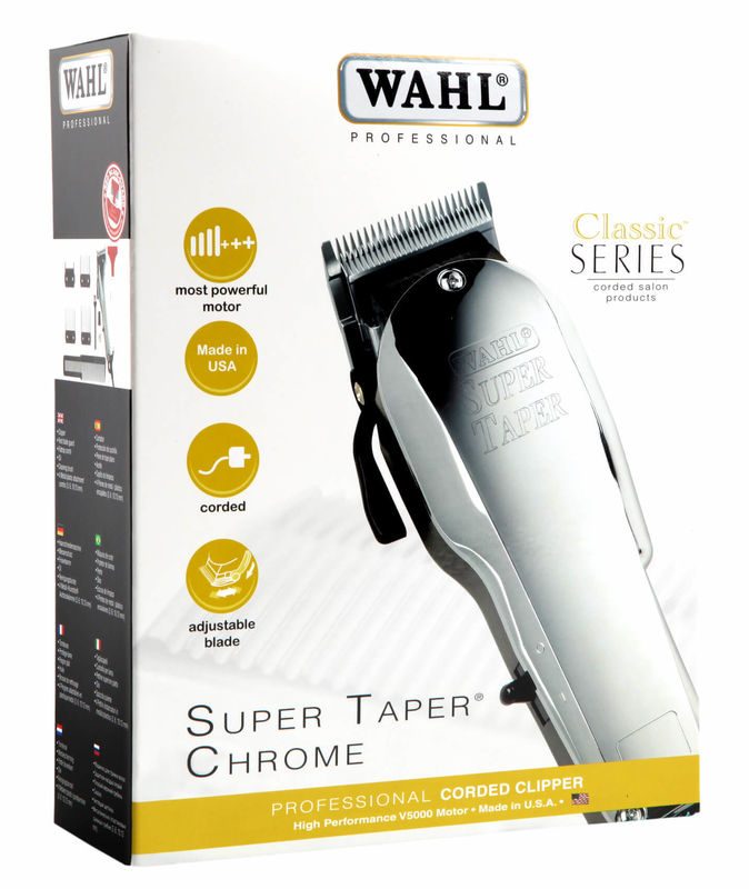 wahl chrome super taper hair clipper