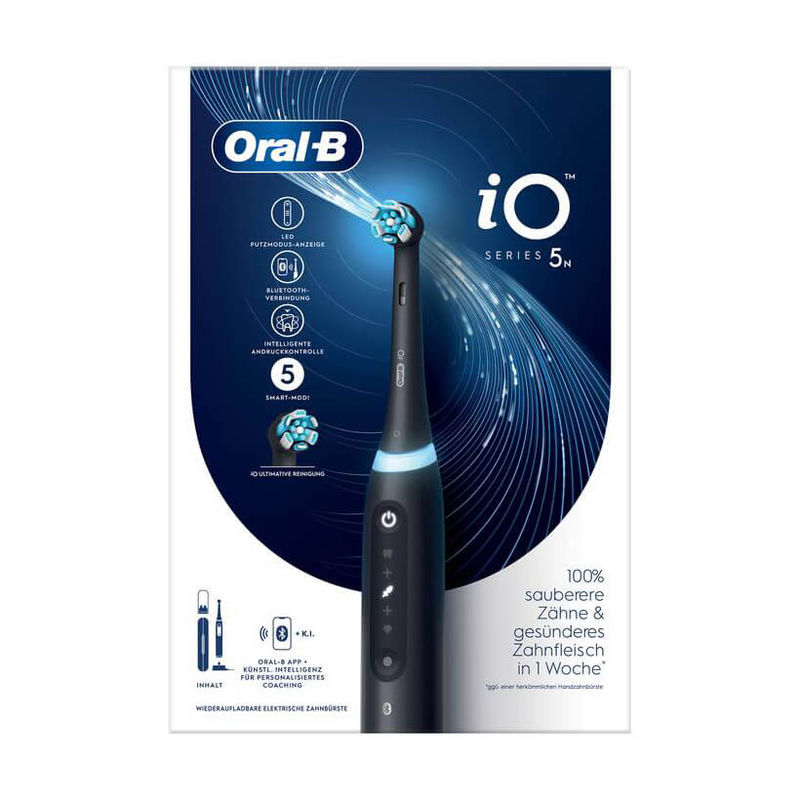 Oral-B IO 5 Zahnbürste Schwarz Kaufen