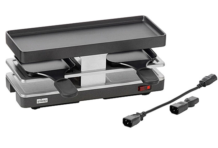 Stöckli Twinboard dispositivo continua raclette antracite compra