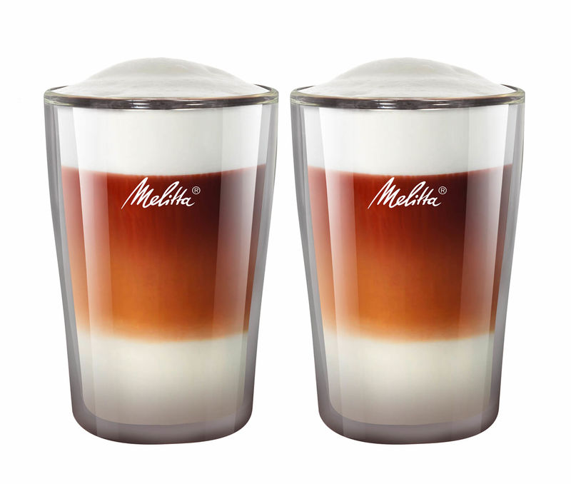 Melitta 212910 Latte Zubehör Macchiato Glas kaufen 2er-Set 300ml
