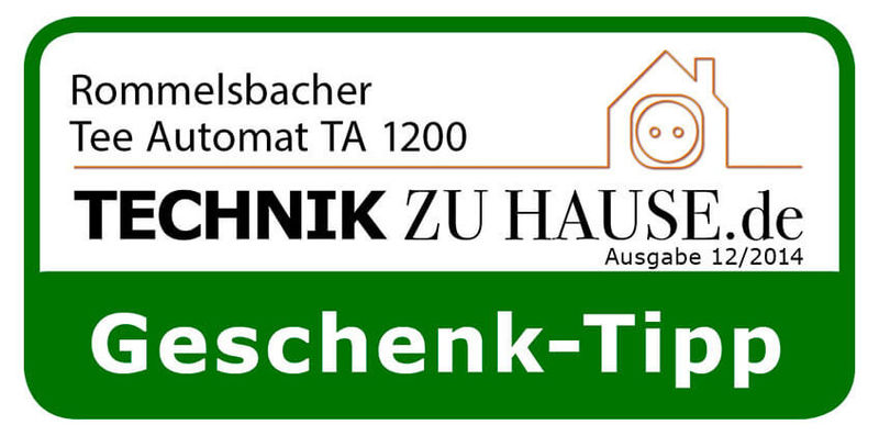AUTOMATIC TEA MAKER TA 1200 - Products from A to Z - ROMMELSBACHER