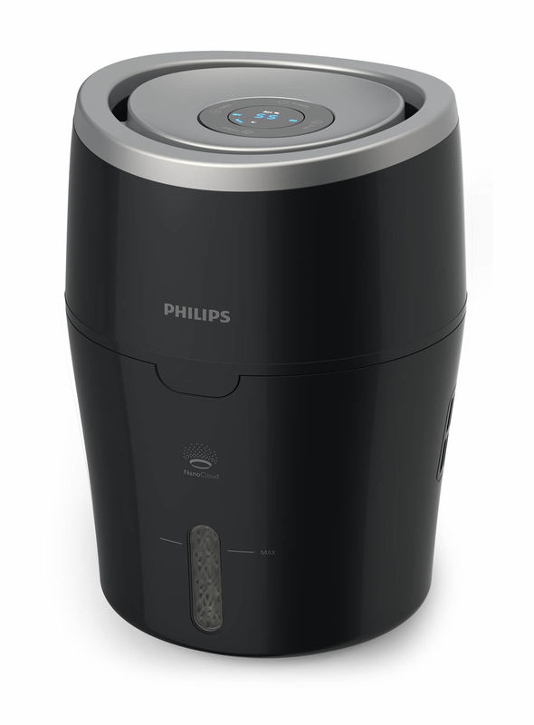 Philips Hu4803/01 Umidificatore D'aria con Tecnologia NanoCloud a  evaporazione