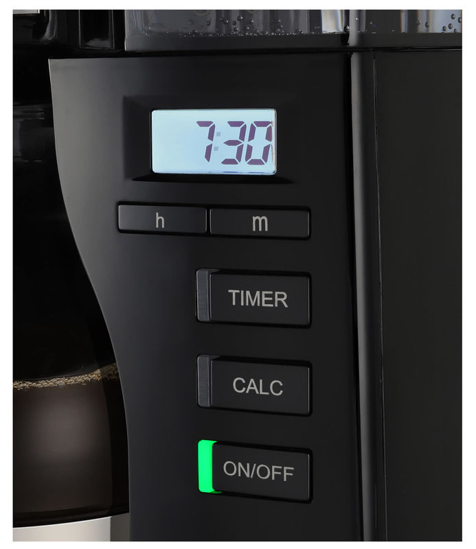 Melitta Machine à café filtre Optima Timer noir/argent - acheter