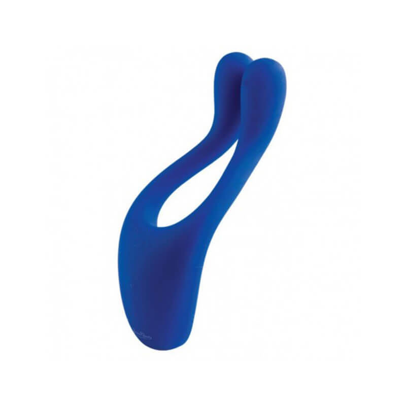  Bleu marine Coco double vibrator - Blue