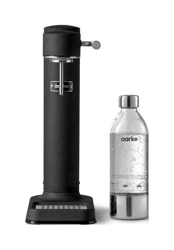 SodaStream Duo, macchina per acqua frizzante, macchina per l'acqua  frizzante e 2 bottiglie d'acqua frizzante da 1 l, con bottiglia d'acqua  senza BPA, caraffa in vetro e bombola di gas CO2 per