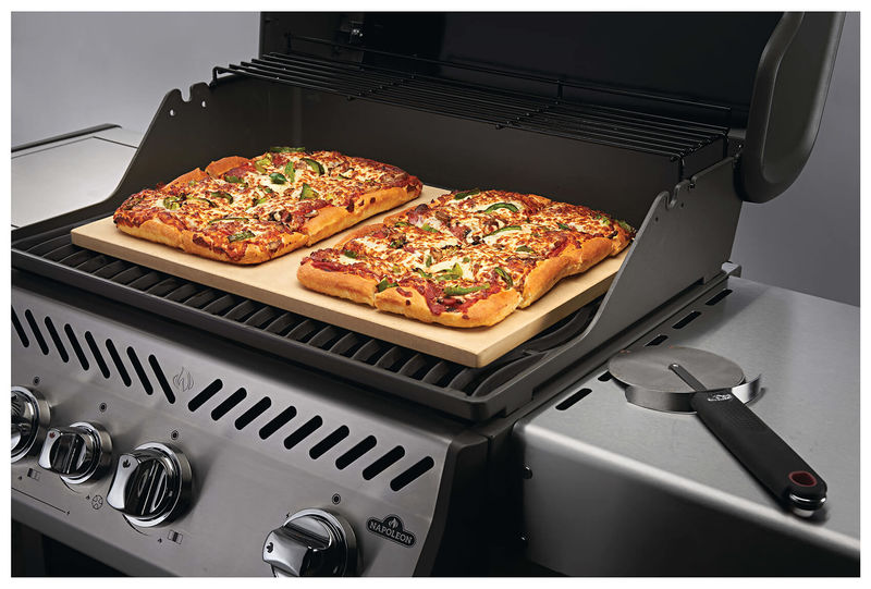 Pietra pizza 570 in acciaio e pietra OUTDOORCHEF