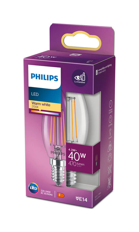 Buy Philips Hue White E14 drops LED at